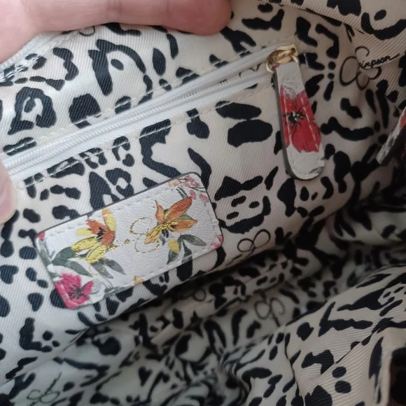 Jessica Simpson Gloria Floral Print Midi Crossbody Handbag - Picture 16 of 16